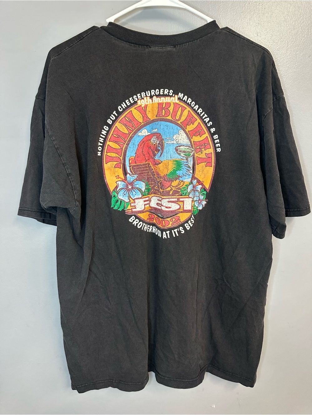 Nothing but cheeseburgers margaritas and beer fest 10th annual mens graphic tee
